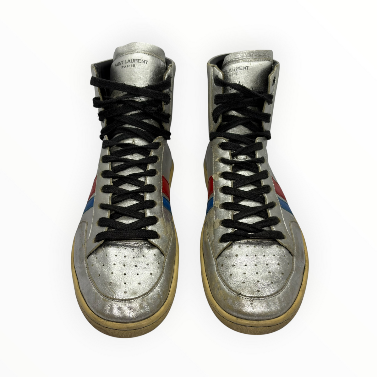Saint Laurent 2014 Metallic SL/04H Sneakers
