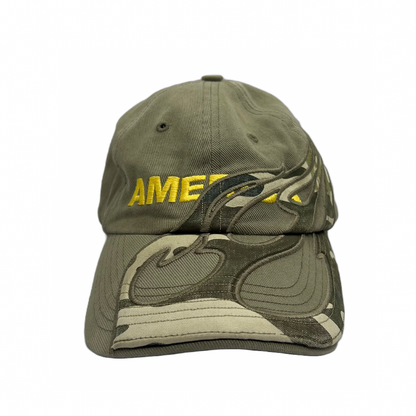 Vetements "America" Camo Flame Cap