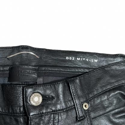 Saint Laurent Paris 2015 D02 Faux Leather Pants