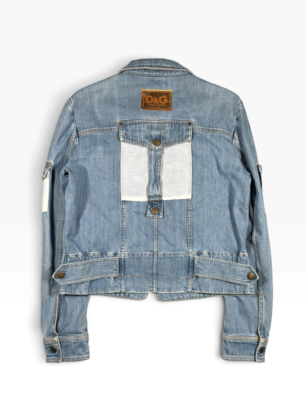 Dolce & Gabbana SS03 Multi-Pocket Denim Jacket