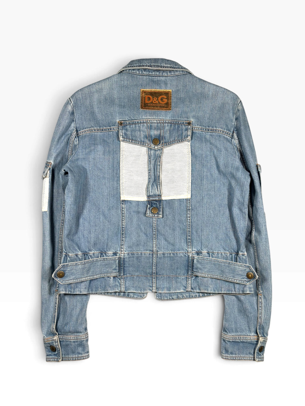 Dolce & Gabbana SS03 Multi-Pocket Denim Jacket