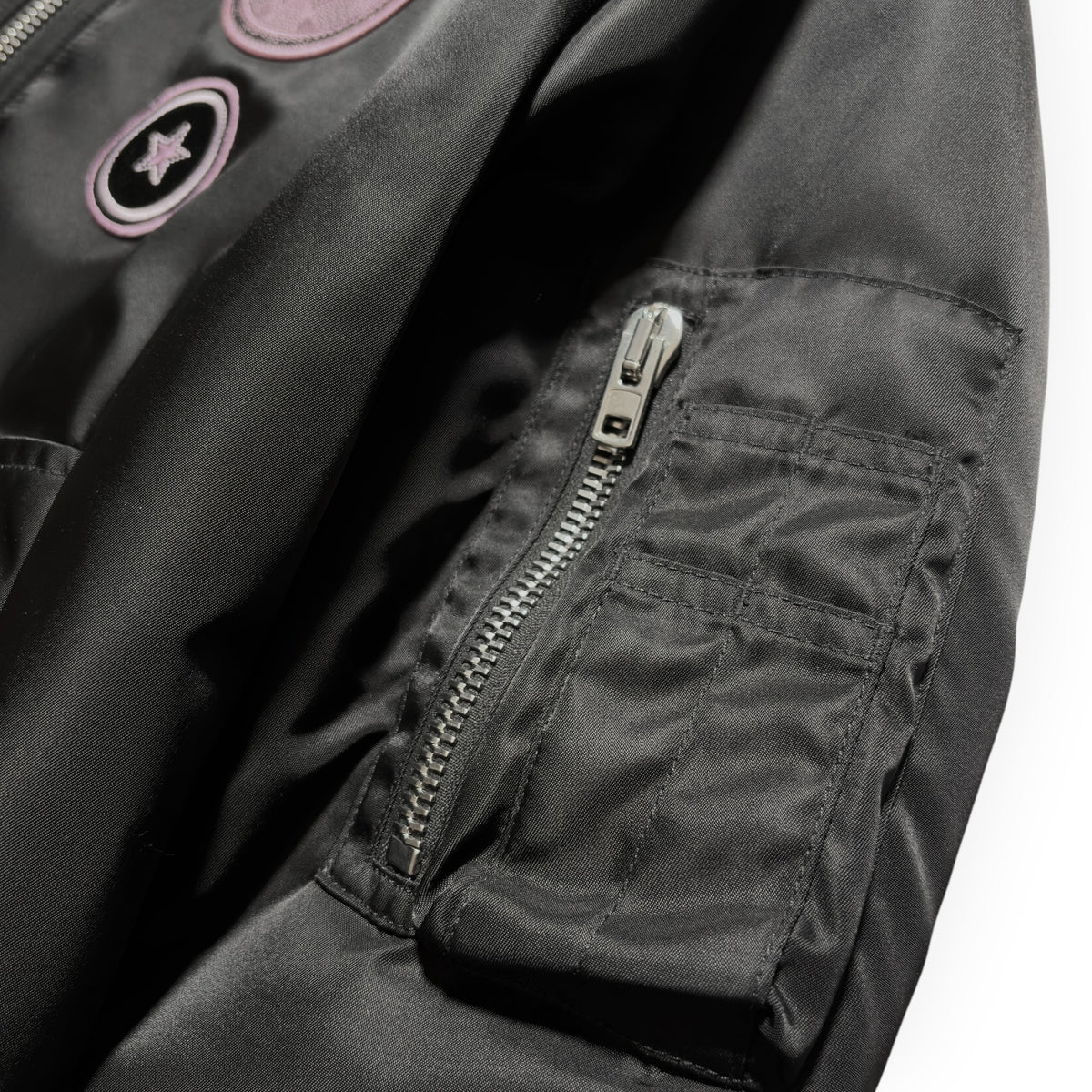 Givenchy FW17 Real Eyes Patch Bomber Jacket