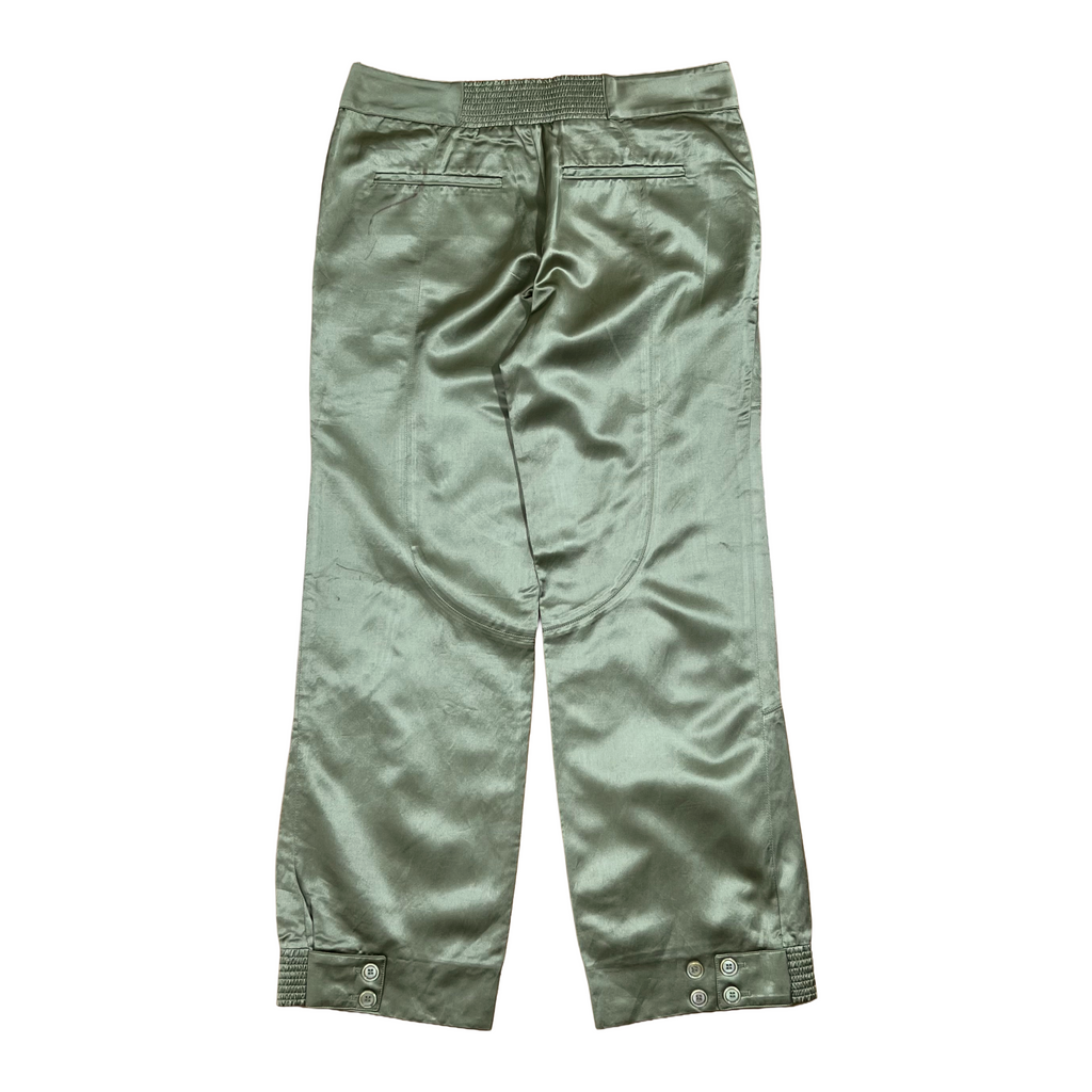 Gucci 2002 Satin Cargo Trousers