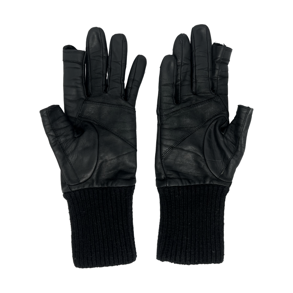 Rick Owens FW23 "Luxor" Short Ribcuff Gloves