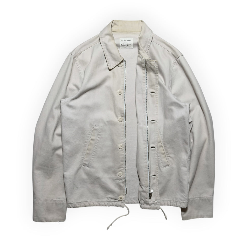 Helmut Lang 1996 Canvas Zip-Up Deck Jacket