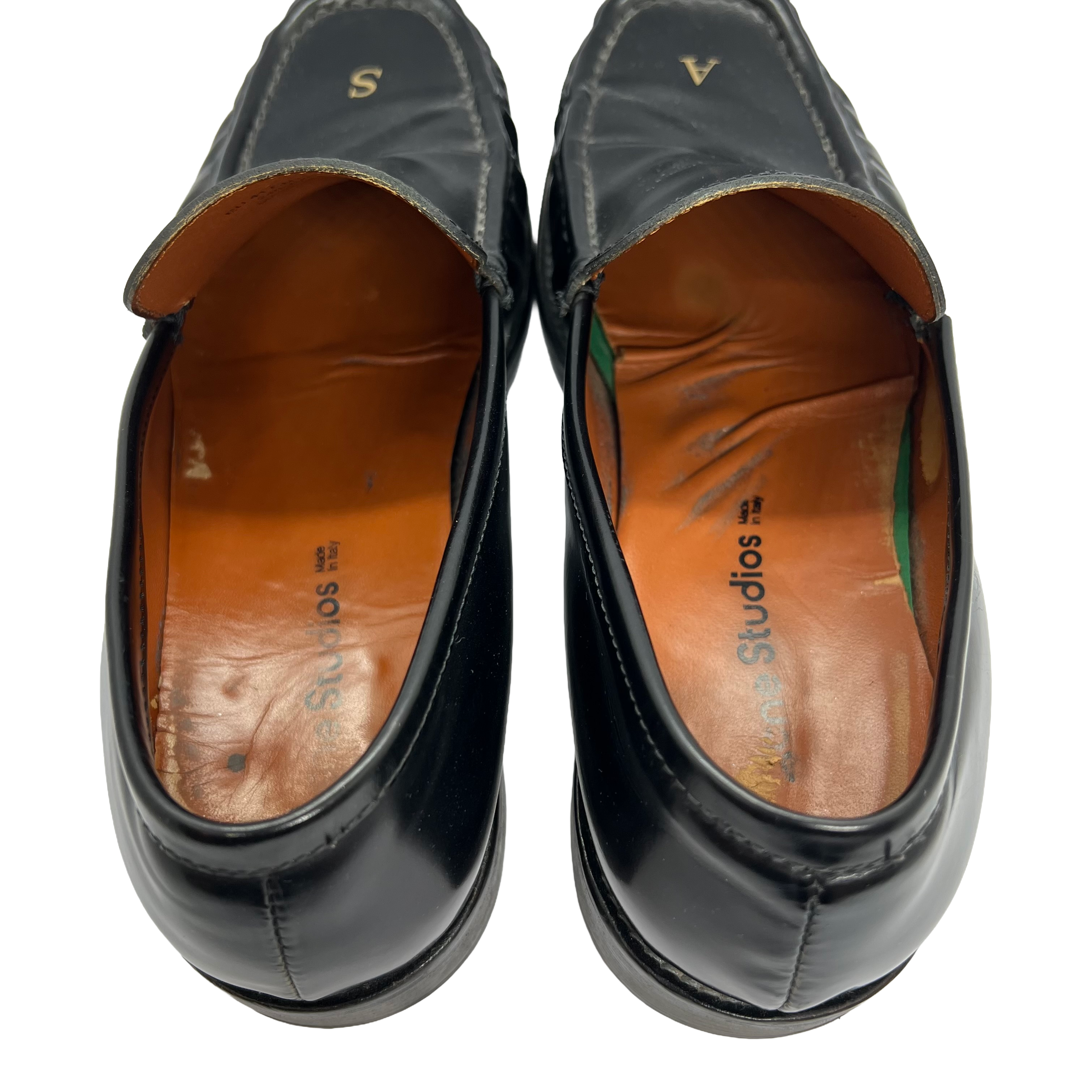 Acne Studios "AS" Leather Loafers