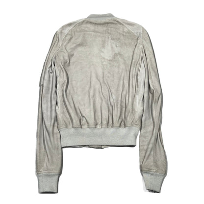 Rick Owens SS19 "Babel" Blistered Lamb Leather Bomber