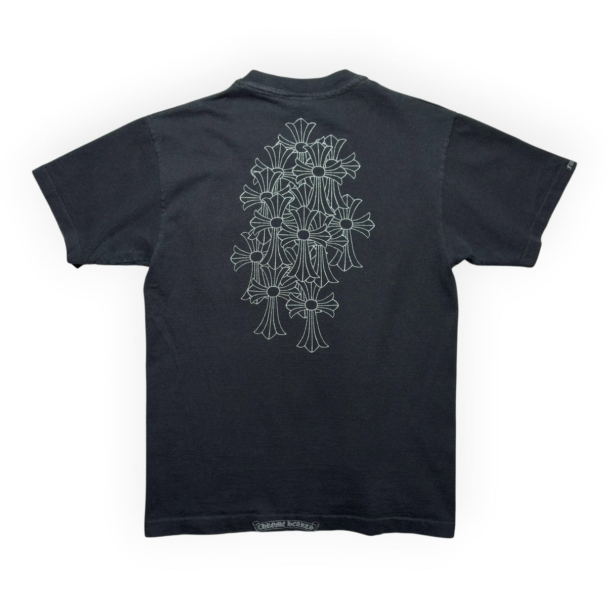 Chrome Hearts Vintage Cemetery Cross Pocket T-Shirt