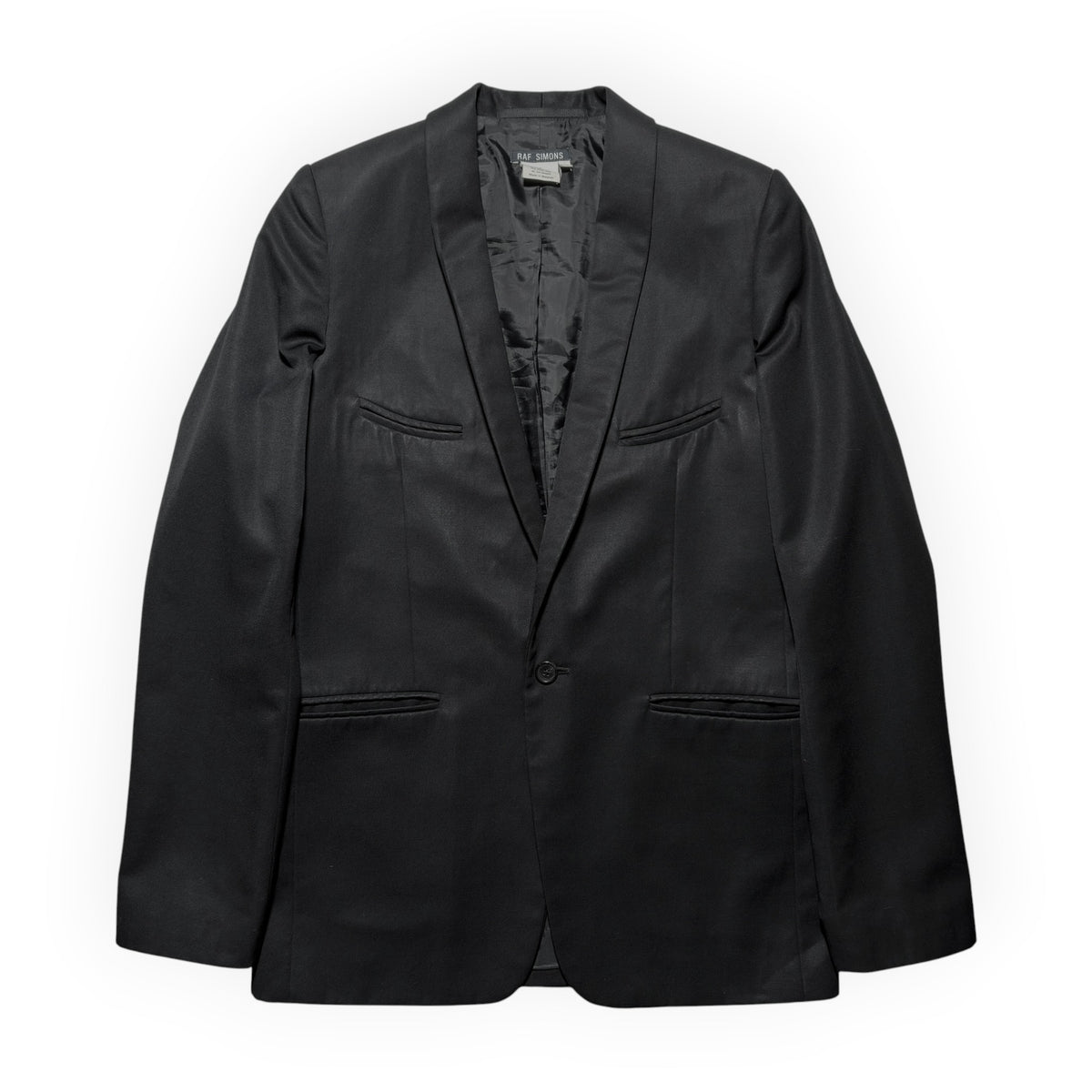 Raf Simons Single-Button 95-98 Wool Blazer