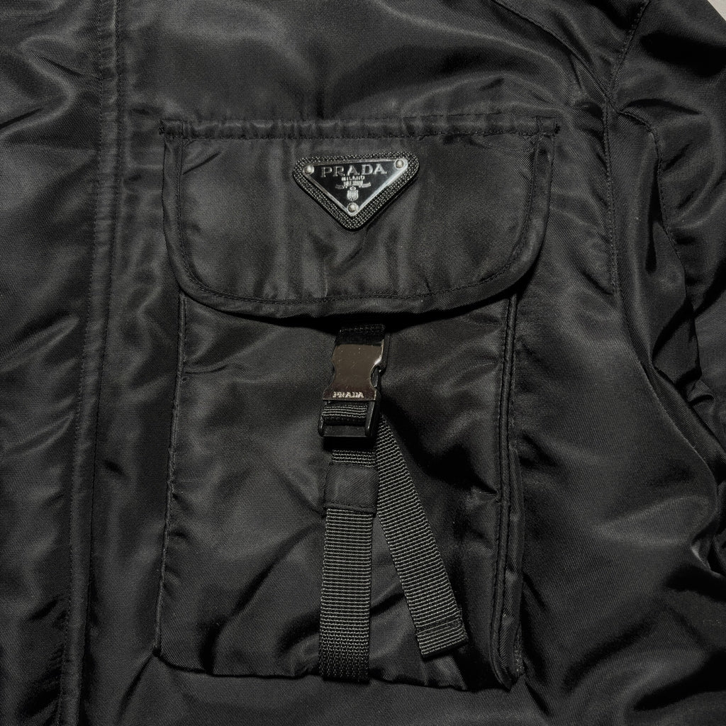 Prada Re-Nylon Technical Utility Hooded Jacket FW21