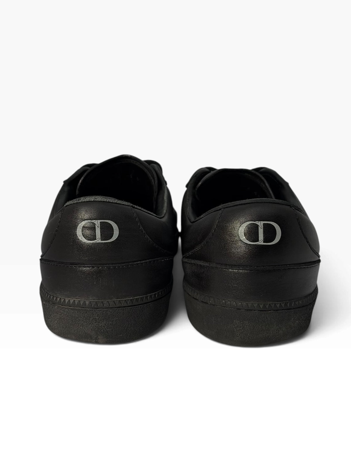Dior Homme Black Leather B01 Low-Top Sneakers