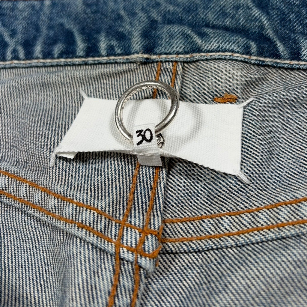 Maison Margiela 2023 Distressed Straight Jeans