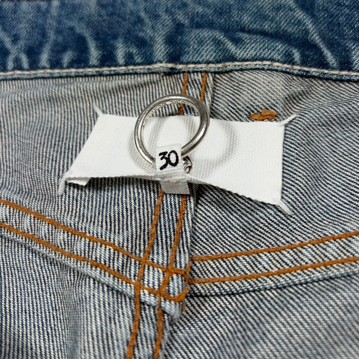 Maison Margiela 2023 Distressed Straight Jeans