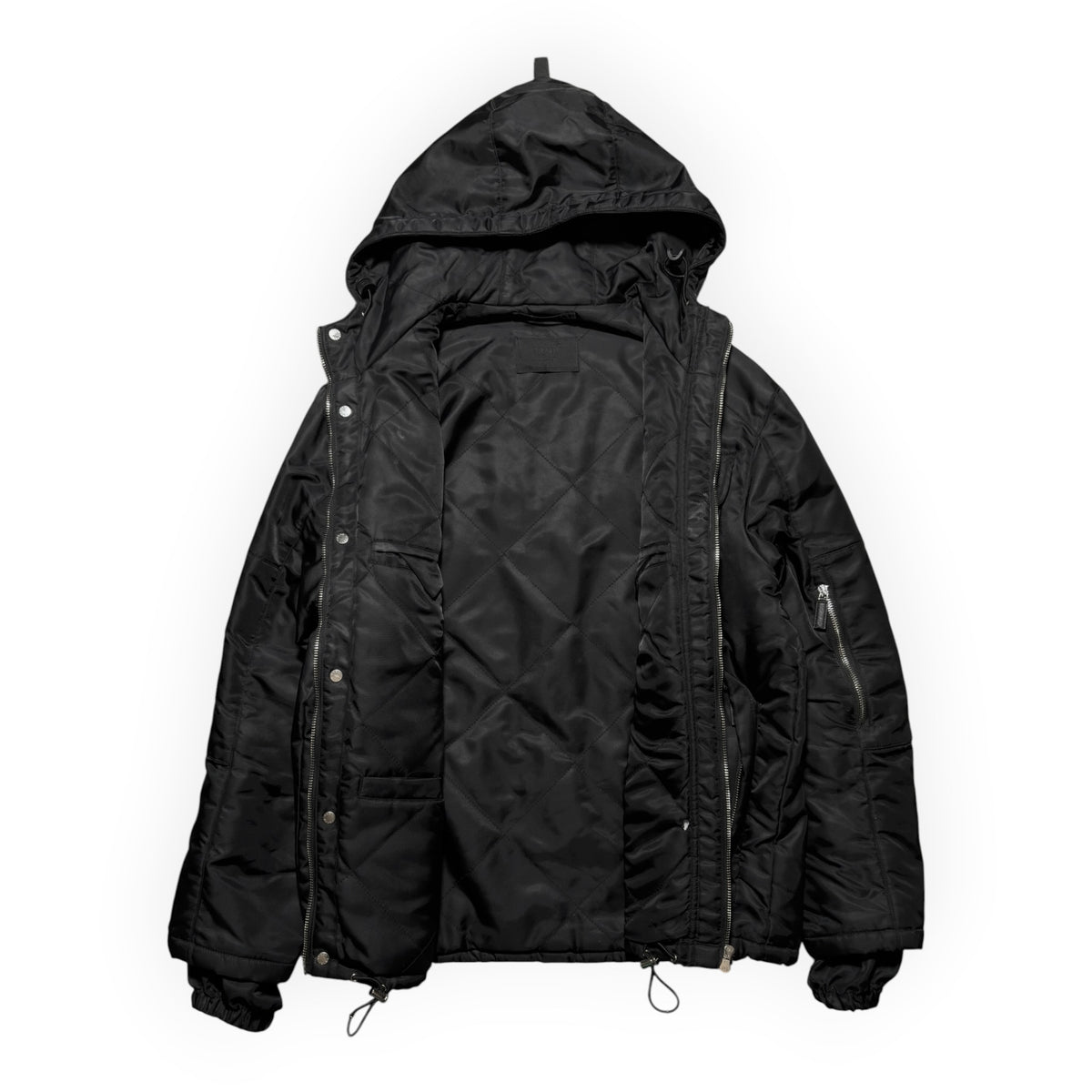 Prada Re-Nylon Technical Utility Hooded Jacket FW21