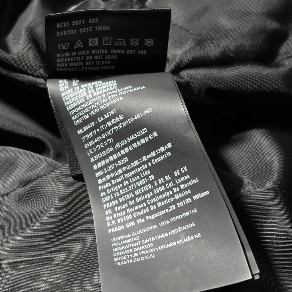 Prada Re-Nylon Technical Utility Hooded Jacket FW21
