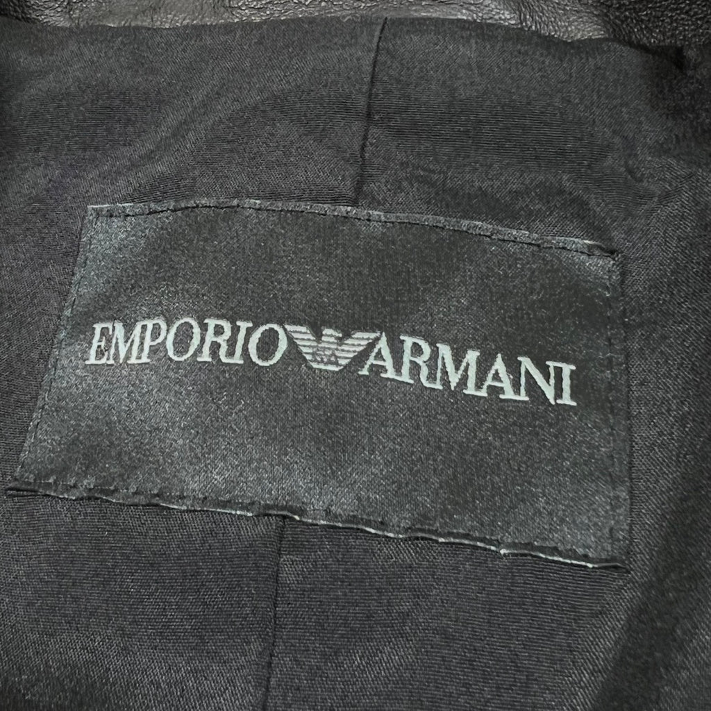 Emporio Armani Asymmetrical Chain-Trim Jacket