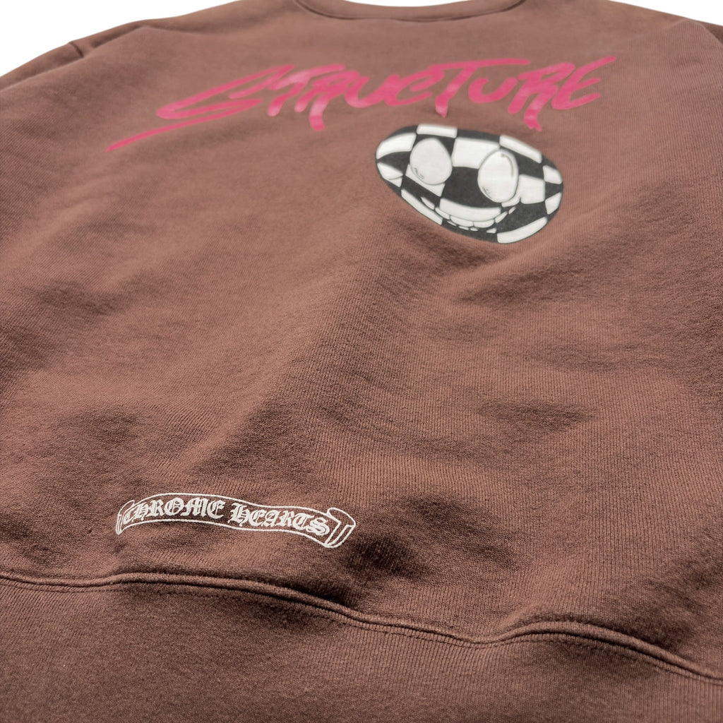 Chrome Hearts Matty Boy "Structure" Crewneck Sweatshirt
