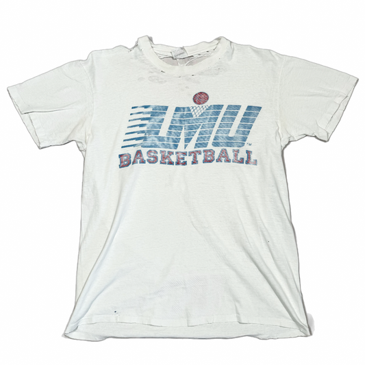 Vintage Distressed LMU Basketball T-Shirt