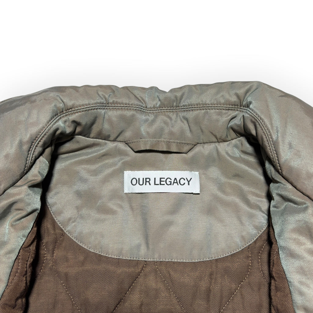 Our Legacy Auto Jacket Technical Iridescent Flight Jacket