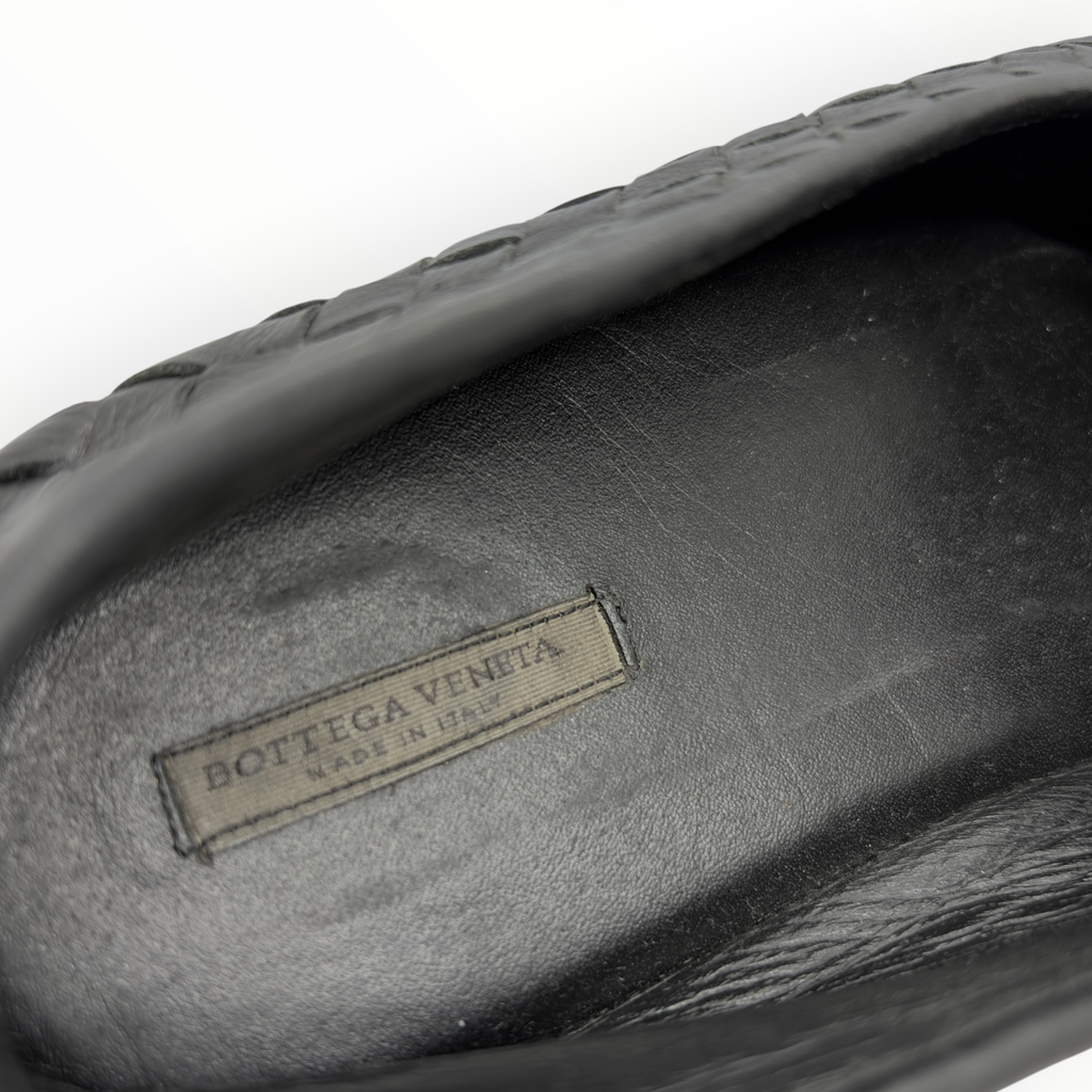 Bottega Veneta Intrecciato Leather Loafers