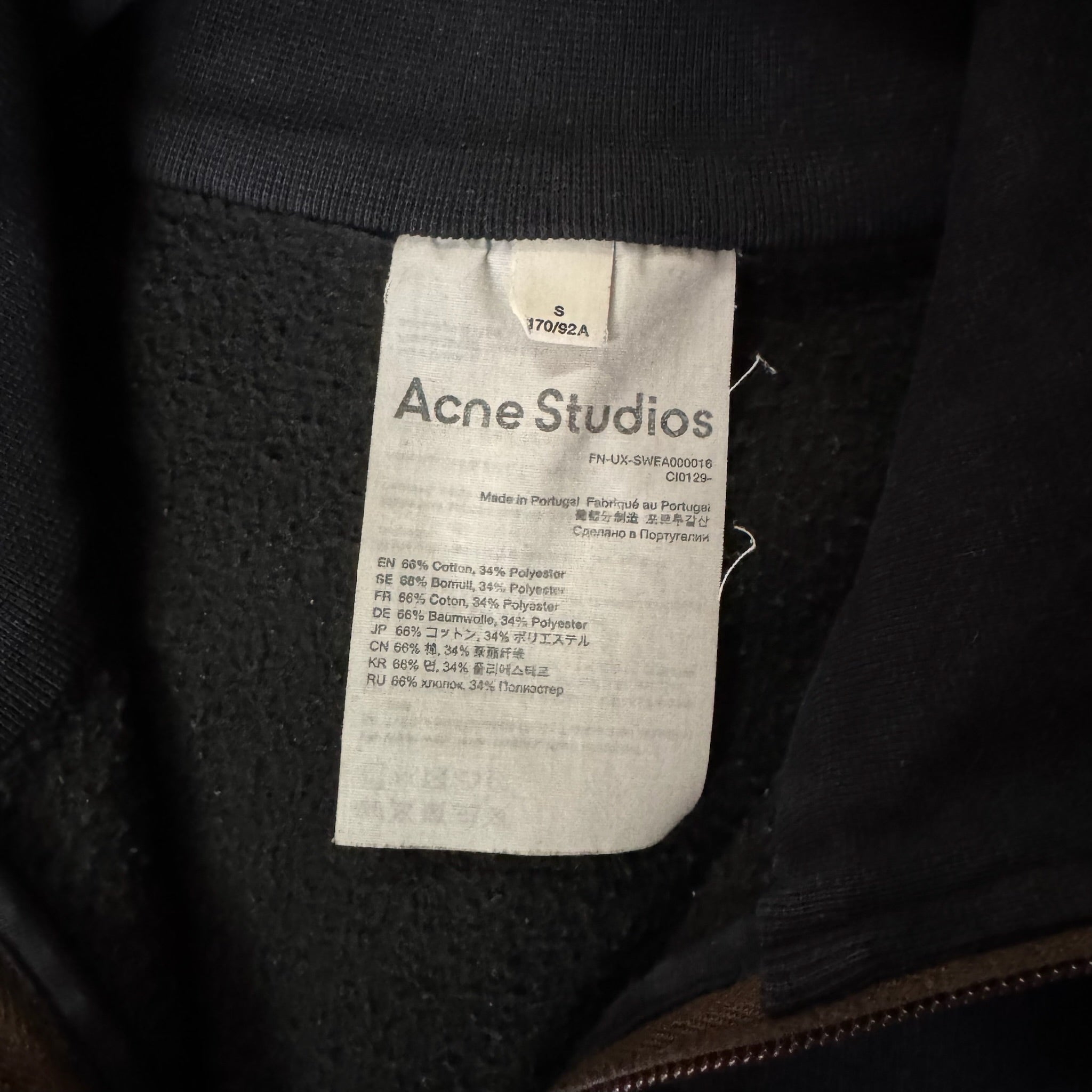 Acne Studios Quarter Zip