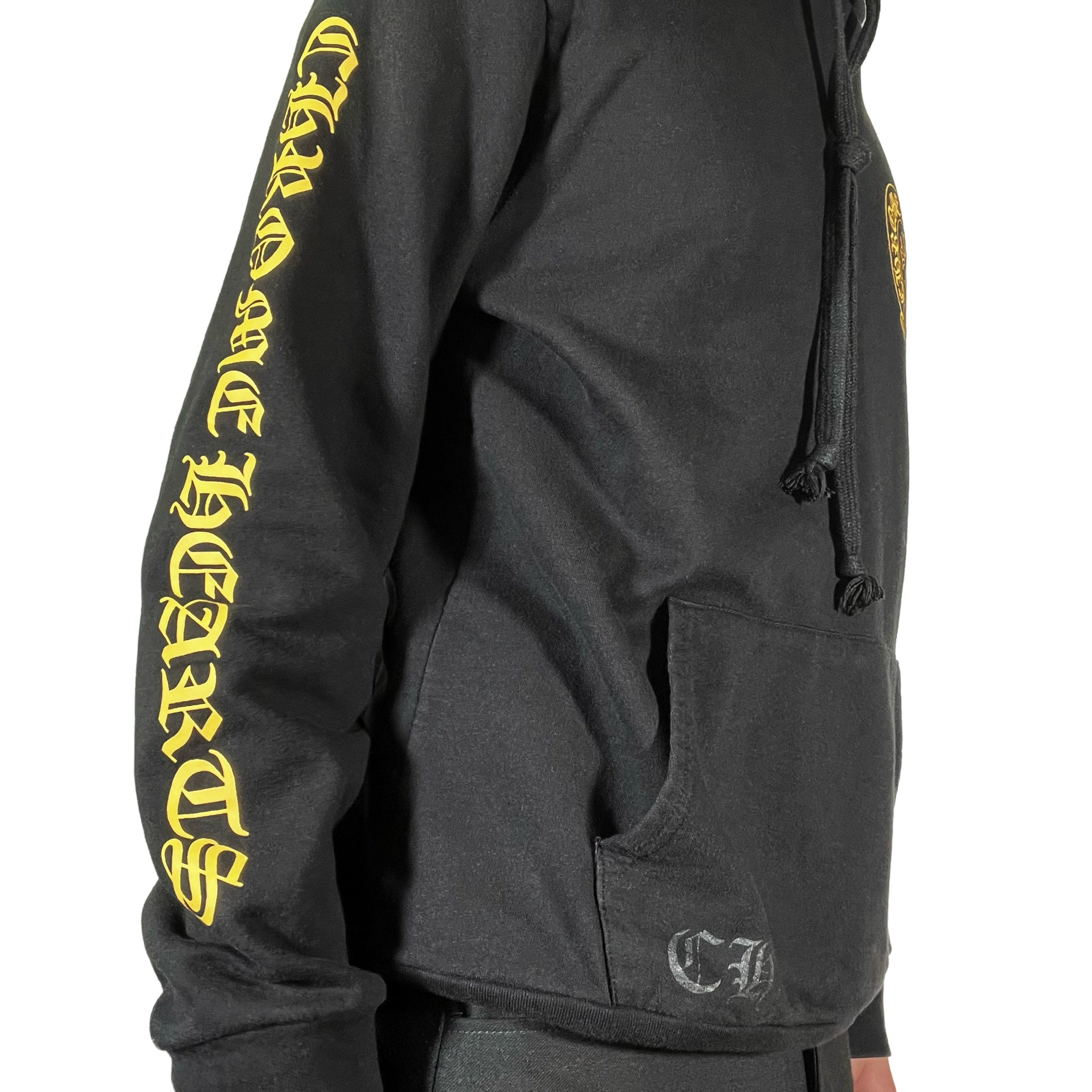 Chrome Hearts Yellow Horseshoe Hoodie