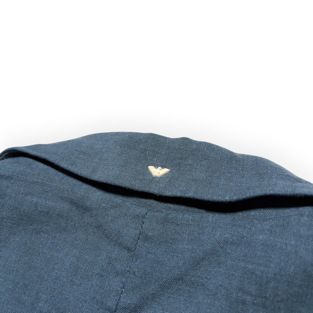Armani Jeans Linen-Blend Single-Breasted Blazer
