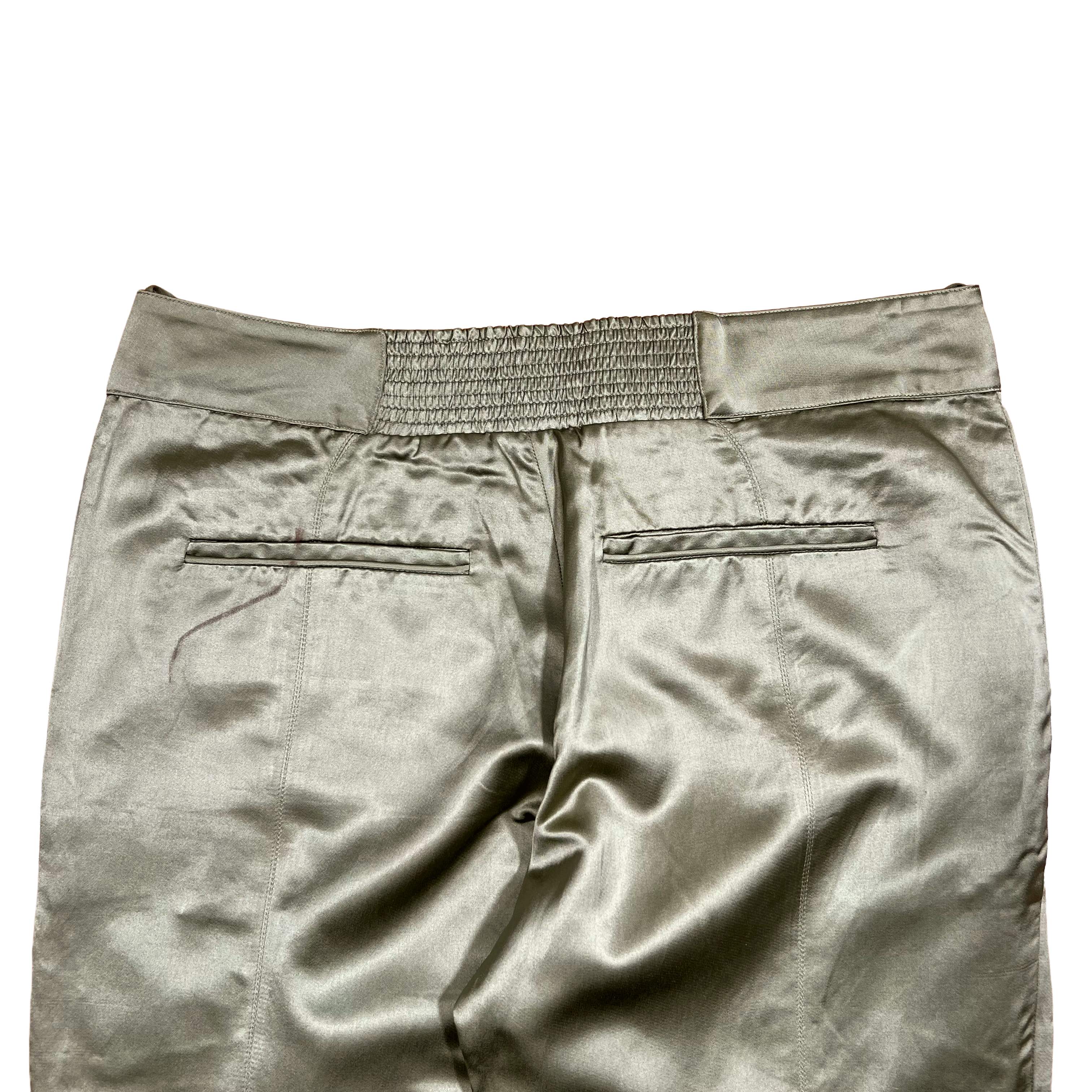 Gucci 2002 Satin Cargo Trousers