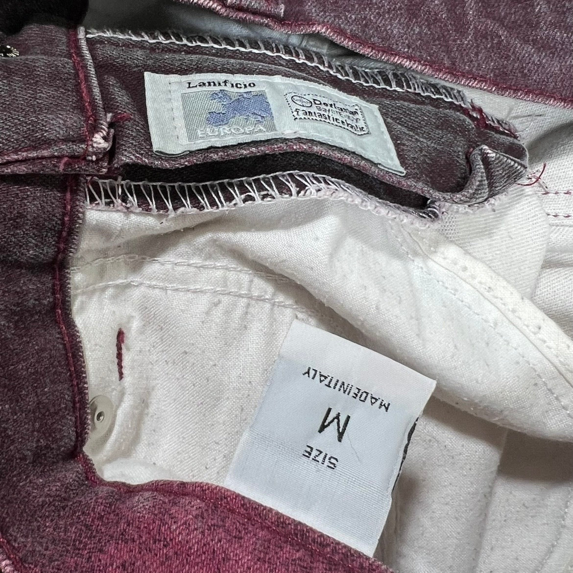 Roberto Cavalli Printed Hydrangea Jeans