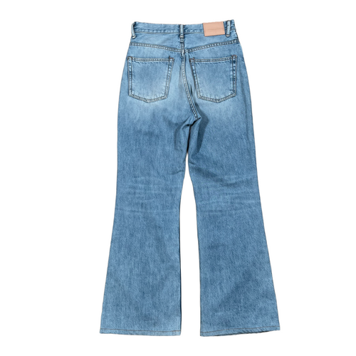 Acne Studios "1990" Light Blue Vintage Flare Jeans