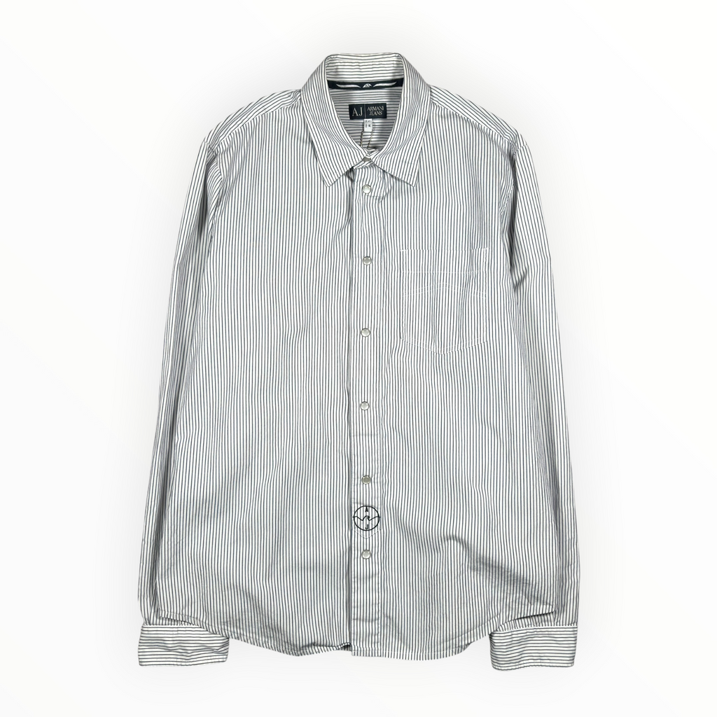 Armani Jeans 2000s Striped Shirt