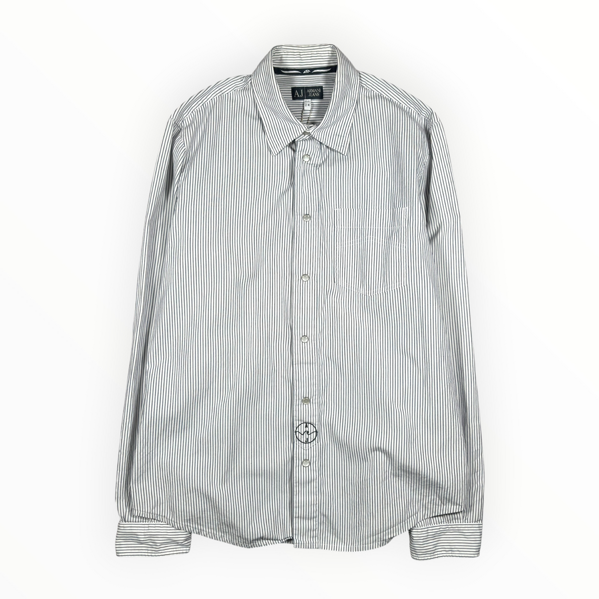 Armani Jeans 2000s Striped Shirt