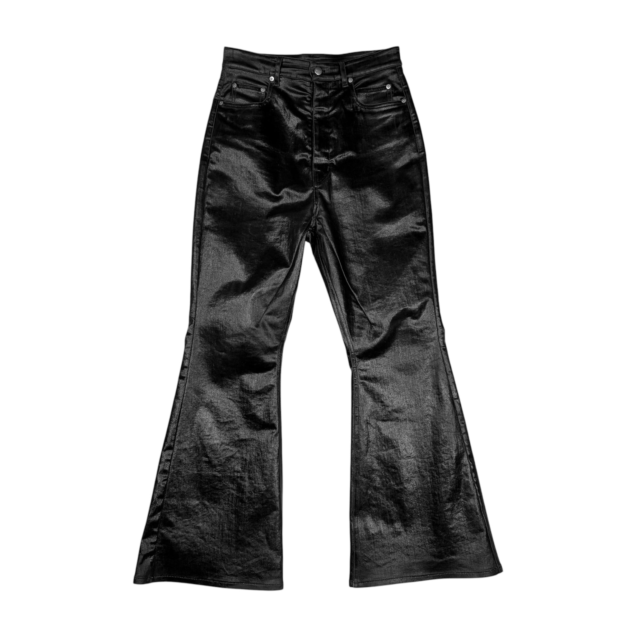 Rick Owens EDFU SS23 Waxed Bolan Jeans