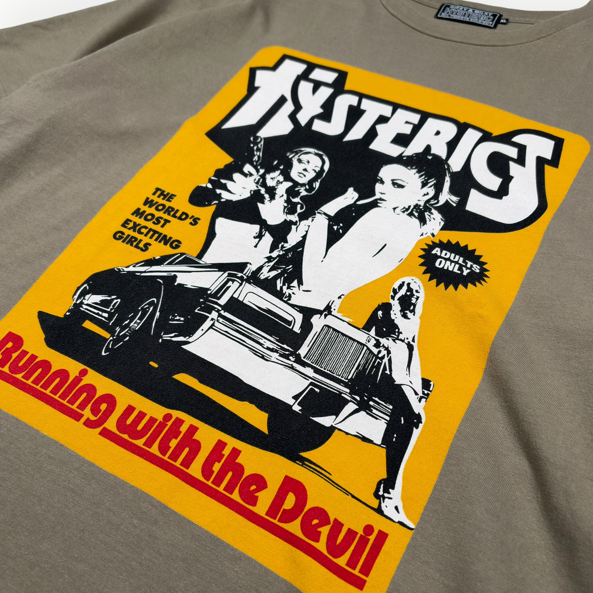 Hysteric Glamour Running With Devil Tee