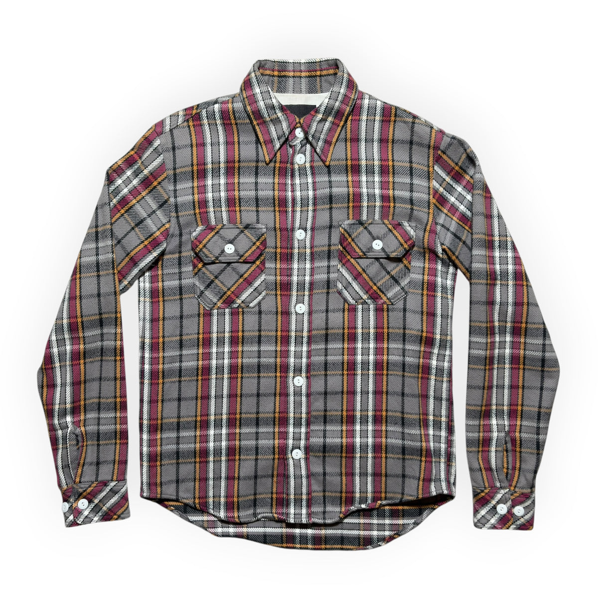 Number (N)ine Plaid Flannel Button-Down Shirt