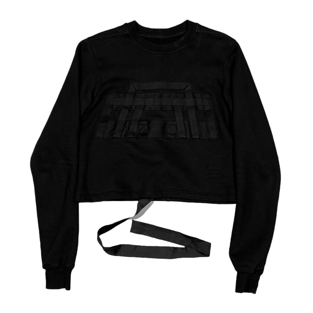 Rick Owens DRKSHDW SS20 Cropped Sweatshirt