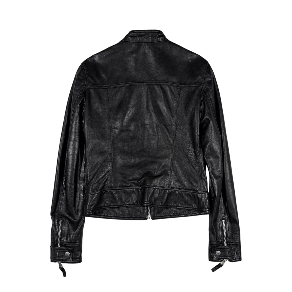 Dolce & Gabbana 00s Multi-Pocket Lambskin Leather Jacket
