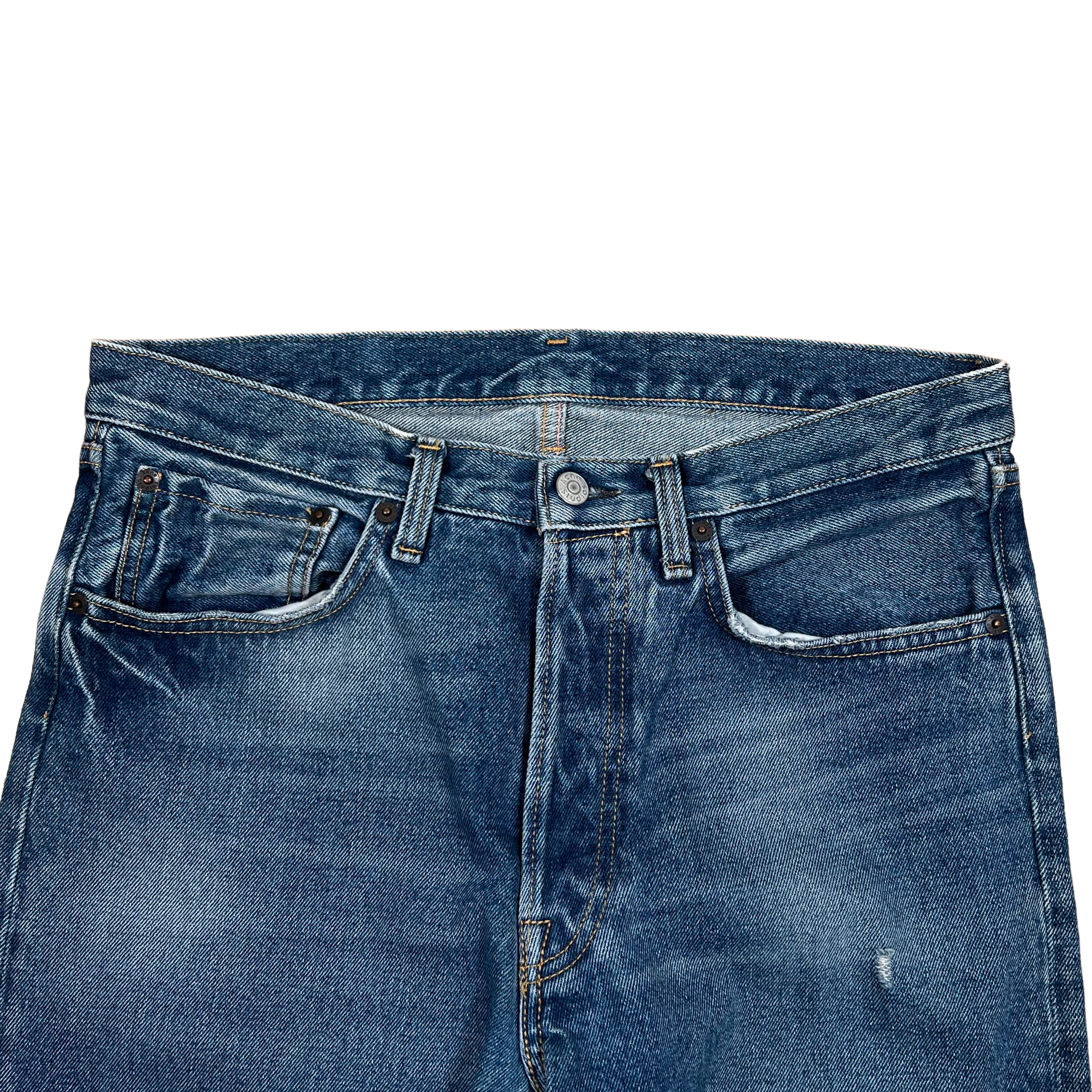 Acne Studios Distressed Loose-Fit Jeans