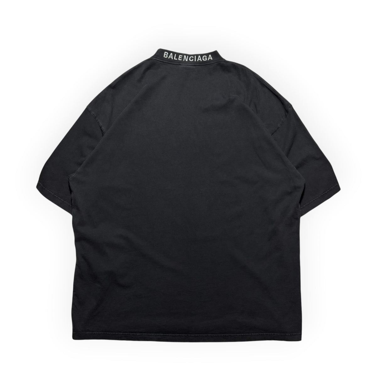 Balenciaga "I♥️" Spray-Effect Oversized T-Shirt