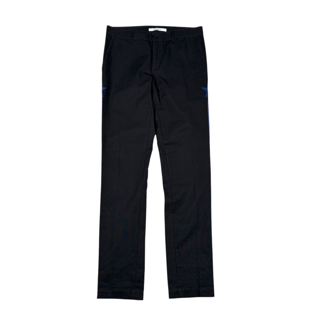 Givenchy Riccardo Tisci Side Star Stripe Chino Trousers
