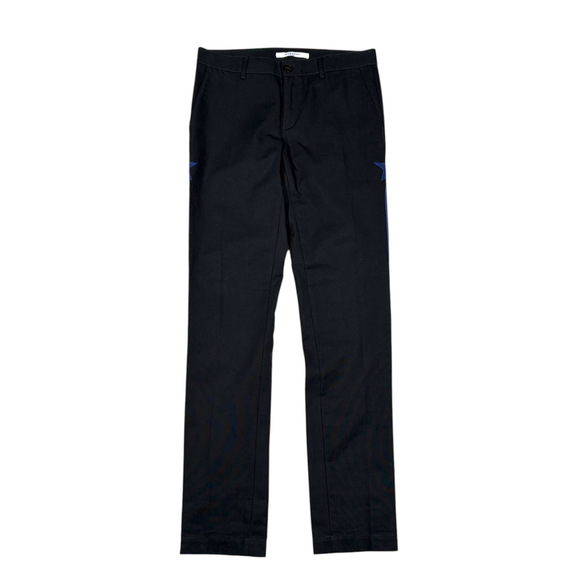 Givenchy Riccardo Tisci Side Star Stripe Chino Trousers