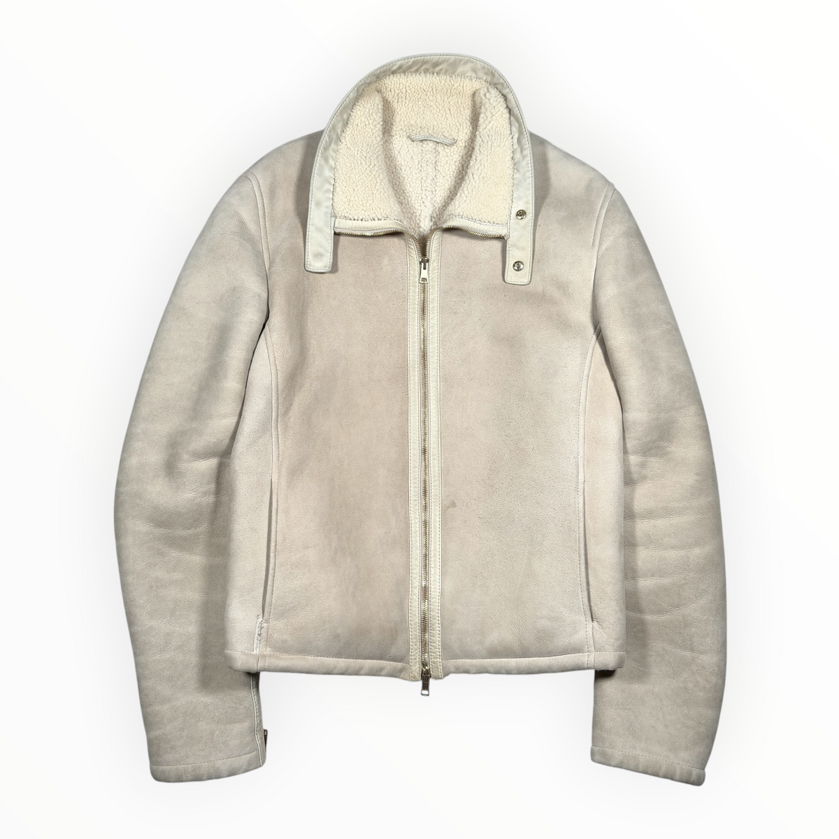 Gucci FW00 Shearling Moto Jacket