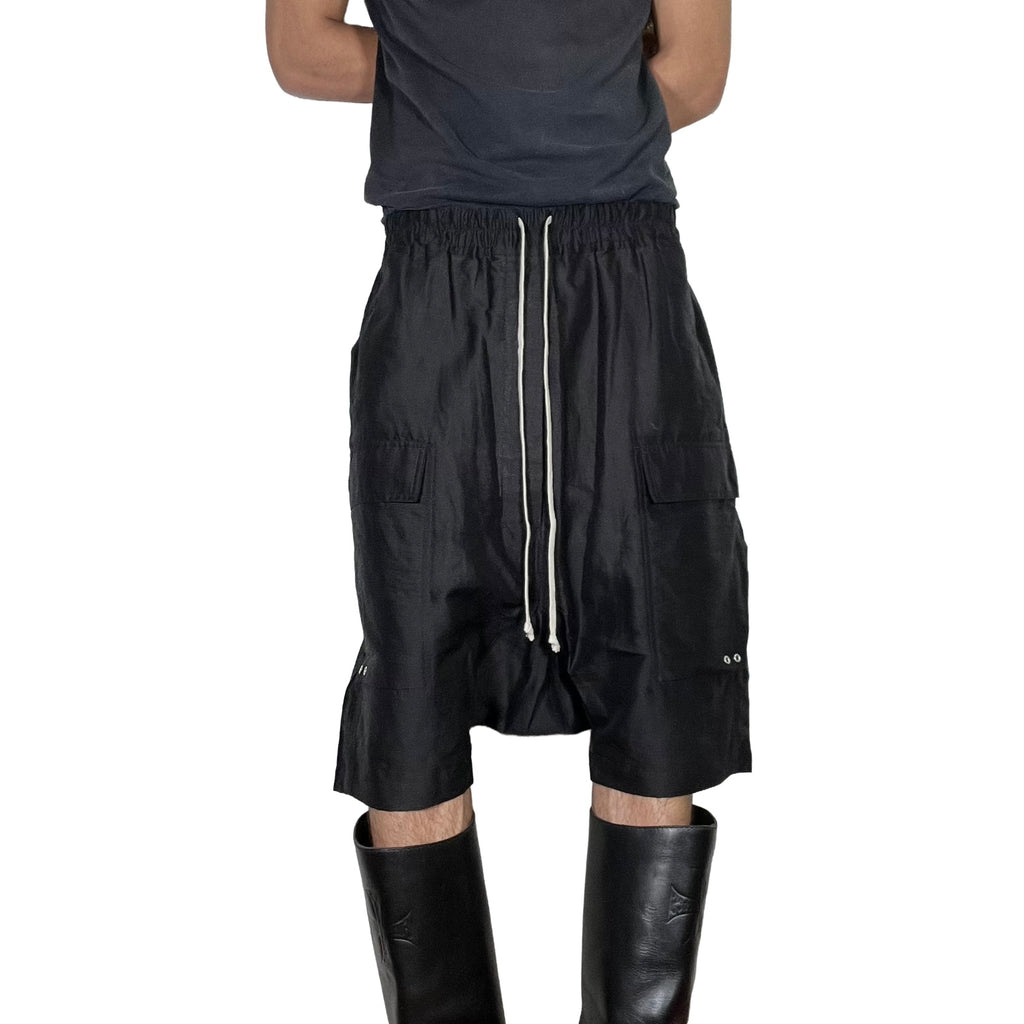 Rick Owens SS23 "Edfu" Cargo Pods Shorts