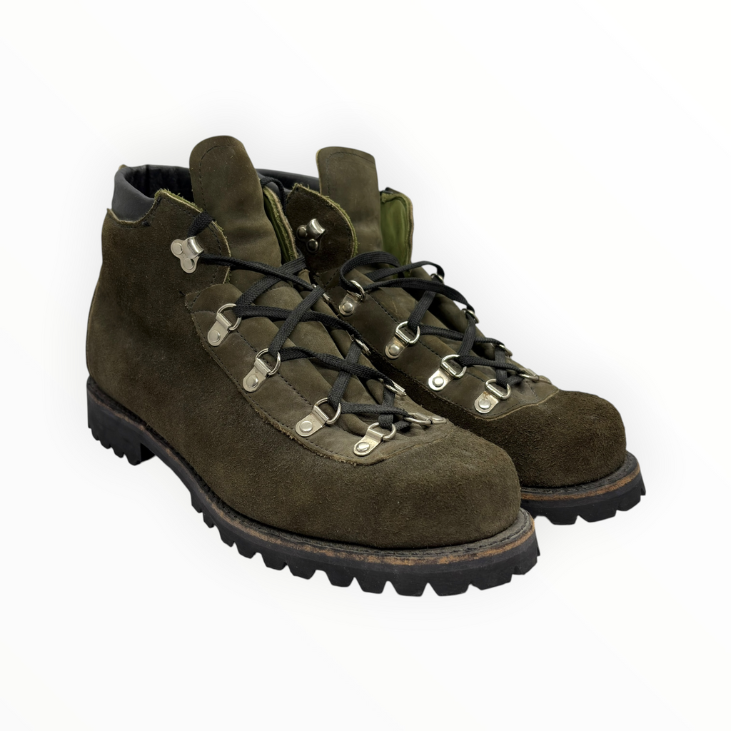 Vintage Browning "The Sportsman's Boot" Olive Suede Hiking Boots
