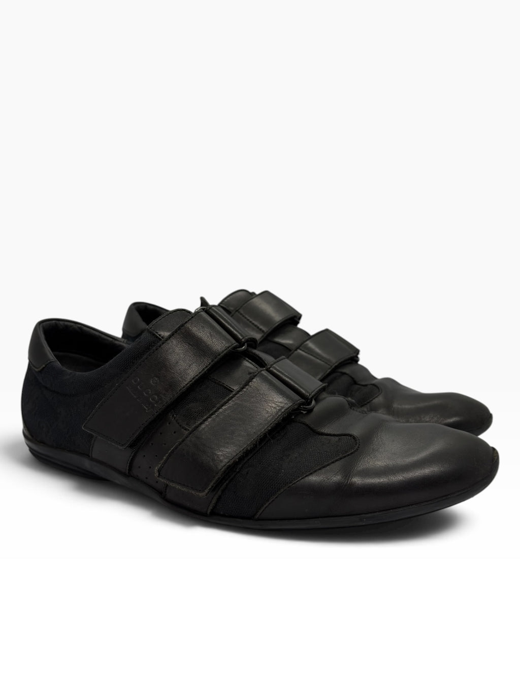 Gucci 00s GG Canvas Velcro Strap Sneakers