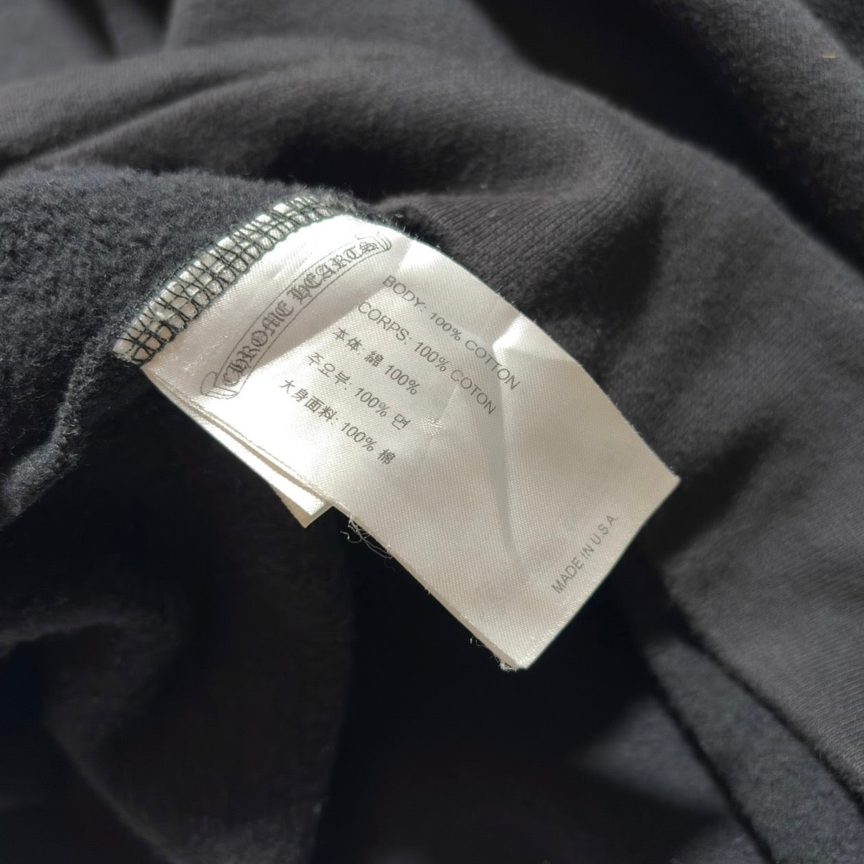 Chrome Hearts Spectrum Bar Logo Pullover Hoodie