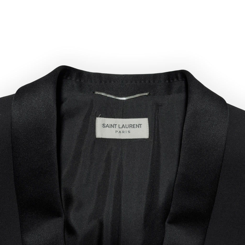 Saint Laurent FW15 Le Smoking Tuxedo Jacket