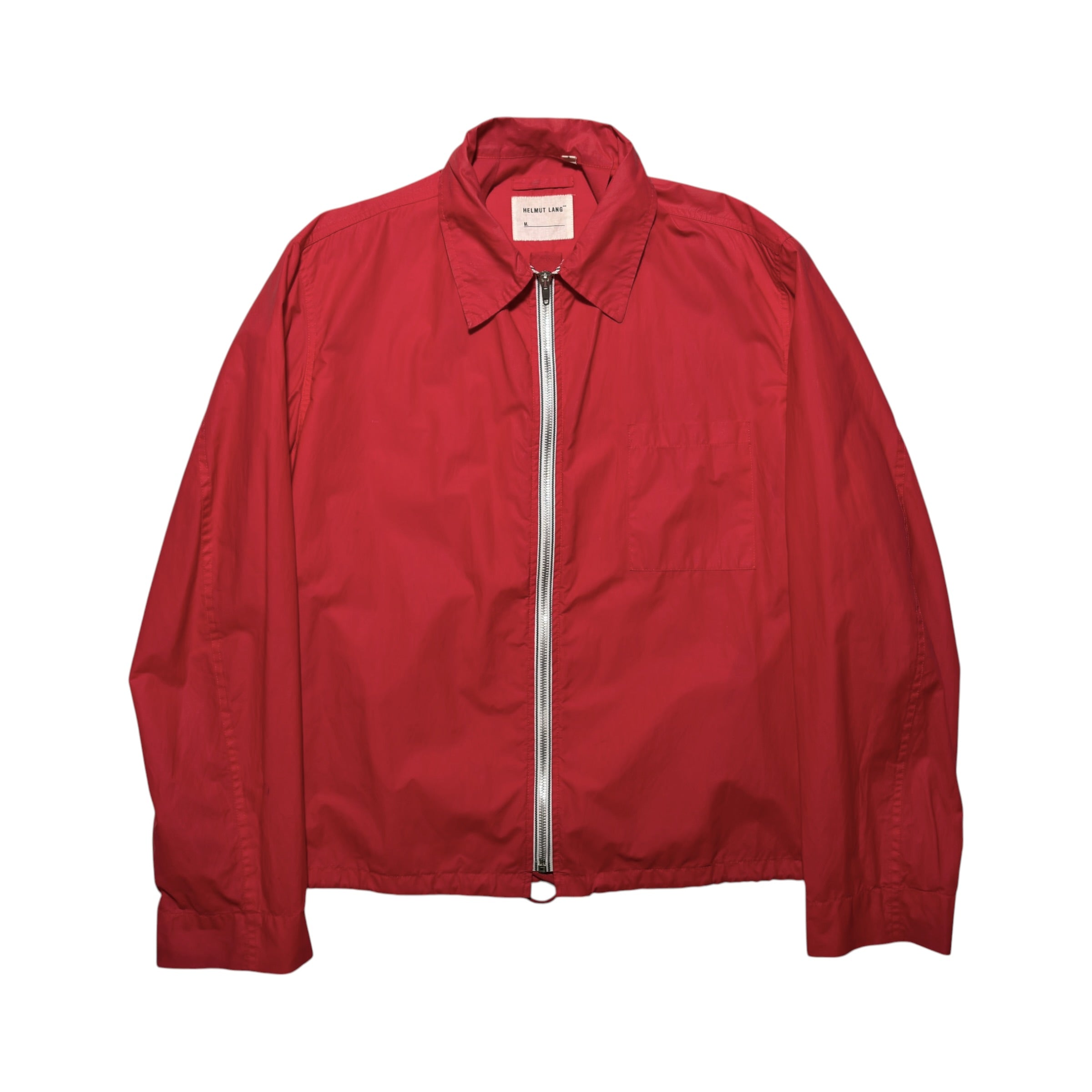 Helmut Lang 1998 Red Parachute Jacket