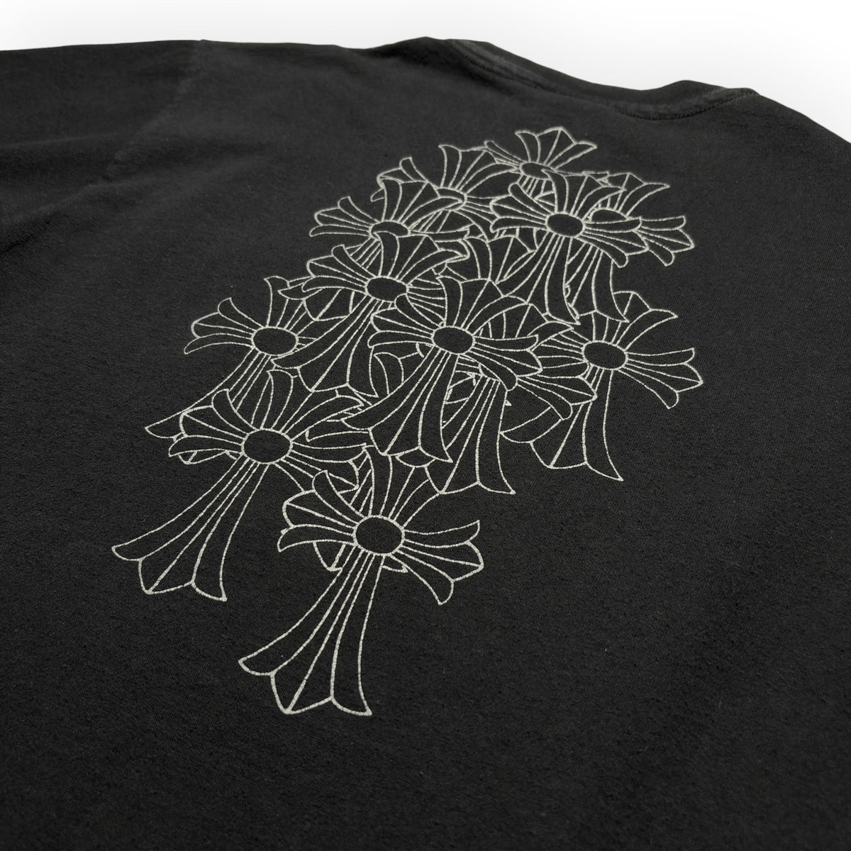 Chrome Hearts Vintage Cemetery Cross Pocket T-Shirt