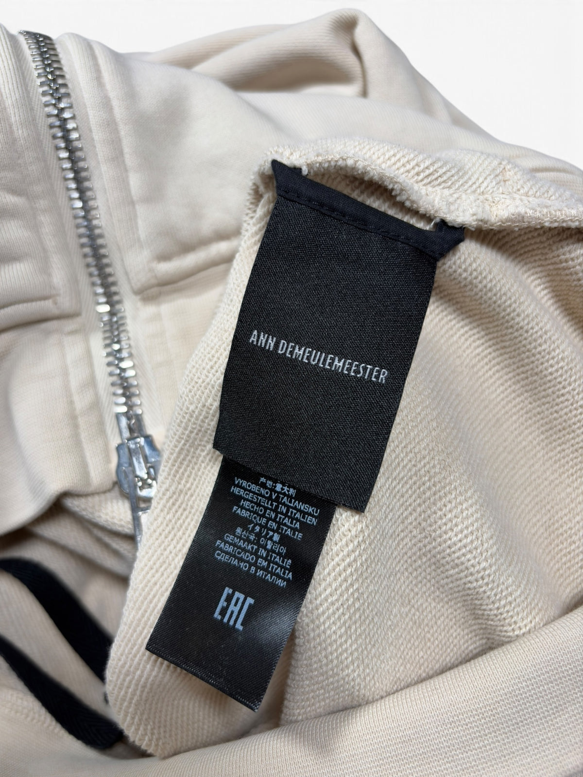 Ann Demeulemeester Off-White Hoodie